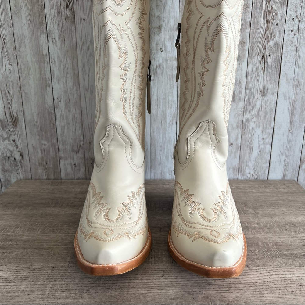 ARIAT WOMEN'S CASANOVA TALL WESTERN BOOTS - Cowboy Leather NWOB 9.5 - Picture 5 of 9